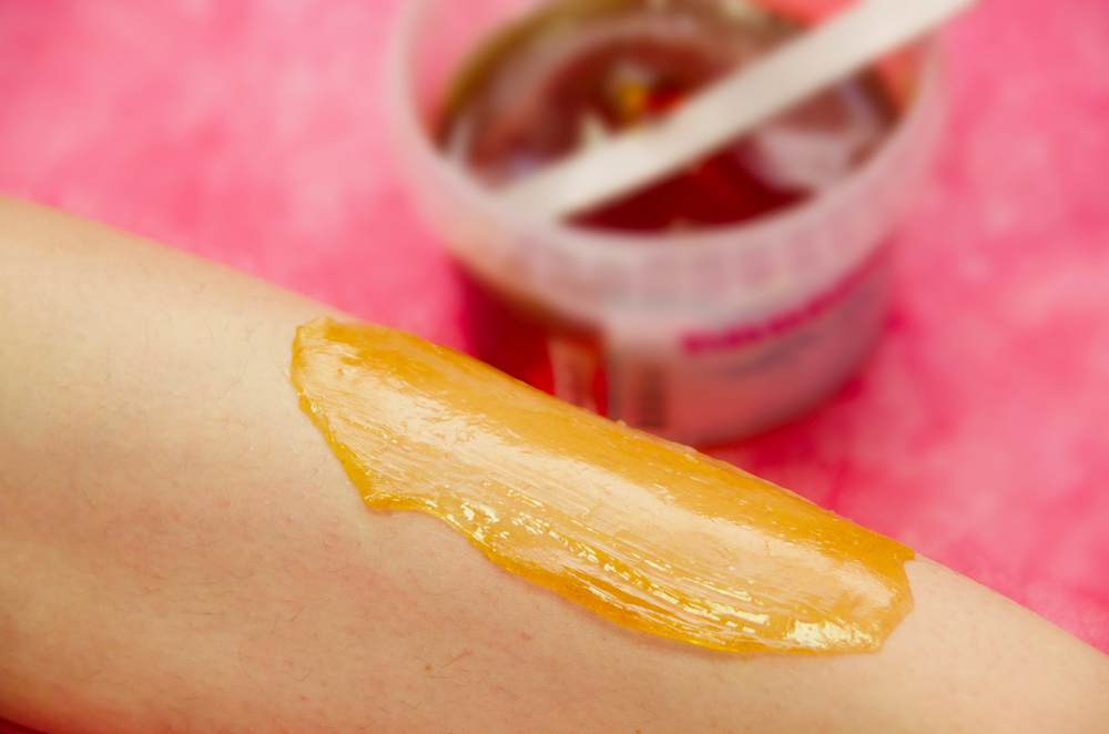 hair removal with wax